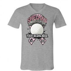 Unisex V-Neck Jersey Tee