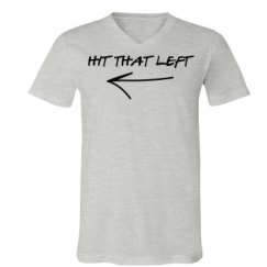 Unisex V-Neck Jersey Tee