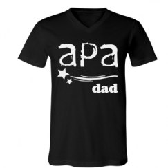 Unisex V-Neck Jersey Tee