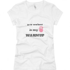 Ladies Slim Fit Basic Promo Jersey Tee