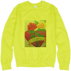 Unisex Neon Crewneck Sweatshirt