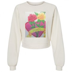 Women's Raglan Pullover Fleece