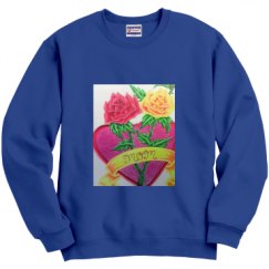 Unisex Film and Foil Crewneck Sweatshirt