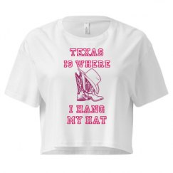 Ladies Festival Cali Crop Top Tee