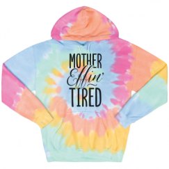 Unisex Tie-Dye Fleece Hoodie