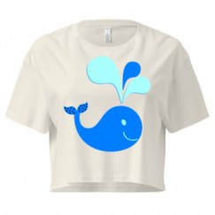 Ladies Festival Cali Crop Top Tee