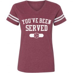 Sporty You've Been Served Volleyball Tee