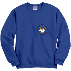 Unisex Film and Foil Crewneck Sweatshirt