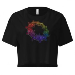 Ladies Festival Cali Crop Top Tee