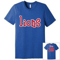 Lions mom with customizable number 