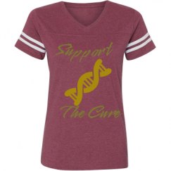 Ladies Relaxed Fit Vintage Sports Tee