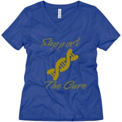 Ladies Relaxed Fit V-Neck Tee