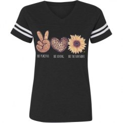 Ladies Relaxed Fit Vintage Sports Tee