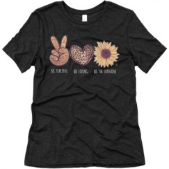 Ladies Relaxed Fit Super Soft Triblend Tee