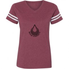 Ladies Relaxed Fit Vintage Sports Tee
