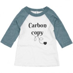 Toddler 3/4 Sleeve Raglan Tee