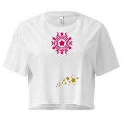 Ladies Festival Cali Crop Top Tee