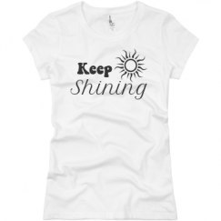 Ladies Slim Fit Basic Promo Jersey Tee