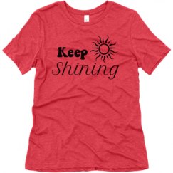 Ladies Relaxed Fit Super Soft Triblend Tee