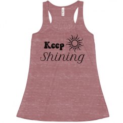 Ladies Flowy Racerback Tank