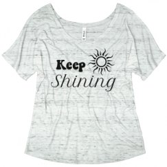 Ladies Flowy Slouchy Tee