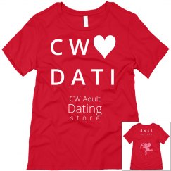 CW DATI RED RELAXED TSHIRT