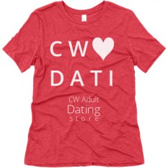 Ladies Relaxed Fit Super Soft Triblend Tee