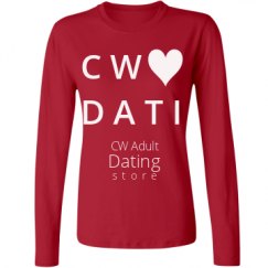 Ladies Relaxed Fit Basic Long Sleeve Tee