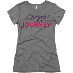 Ladies Slim Fit Super Soft Triblend Tee