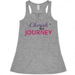 Ladies Flowy Racerback Tank