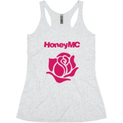 Ladies Slim Fit Super Soft Racerback Triblend Tank