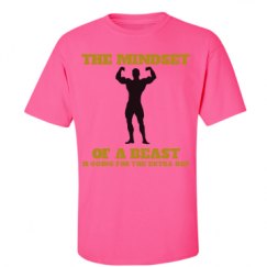 Unisex Ultra Cotton Safety Neon Crewneck Tee