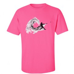 Unisex Ultra Cotton Safety Neon Crewneck Tee