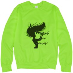 Unisex Neon Crewneck Sweatshirt