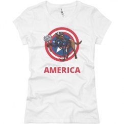 Ladies Slim Fit Basic Promo Jersey Tee