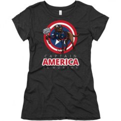 Ladies Slim Fit Super Soft Triblend Tee