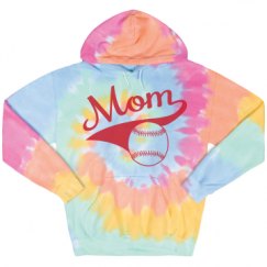 Unisex Tie-Dye Fleece Hoodie