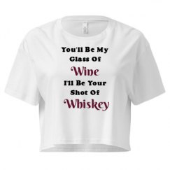 Ladies Festival Cali Crop Top Tee