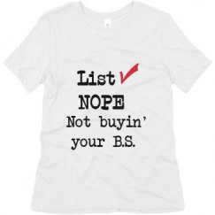 Ladies Relaxed Fit Super Soft Triblend Tee