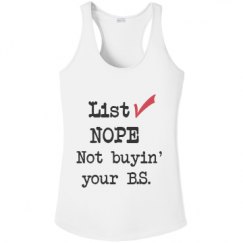 Ladies Athletic Performance Racerback Tank