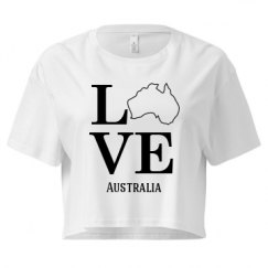 Ladies Festival Cali Crop Top Tee