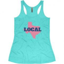 Ladies Slim Fit Super Soft Racerback Triblend Tank