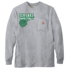 Unisex Carhartt Pocket Long Sleeve Tee