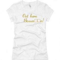 Ladies Slim Fit Basic Promo Jersey Tee