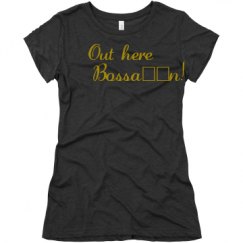 Ladies Slim Fit Super Soft Triblend Tee