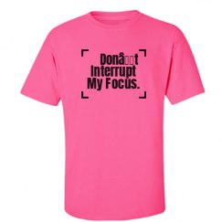 Unisex Ultra Cotton Safety Neon Crewneck Tee