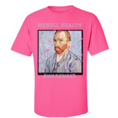 Unisex Ultra Cotton Safety Neon Crewneck Tee