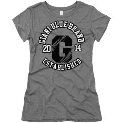 Ladies Slim Fit Super Soft Triblend Tee
