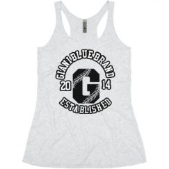 Ladies Slim Fit Super Soft Racerback Triblend Tank