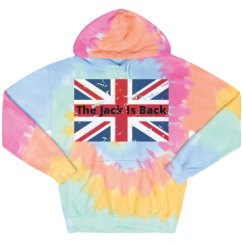 Unisex Tie-Dye Fleece Hoodie